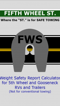 RV Weight Safety Report by Fifth Wheel Street - iphone1