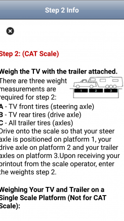 RV Weight Safety Report by Fifth Wheel Street - iphone1