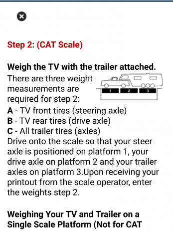 RV Weight Safety Report by Fifth Wheel Street - ipad2